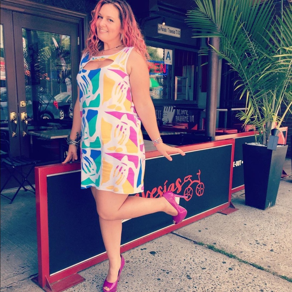 Super fun, lightweight dress with turtle print - Picture 3 of 4